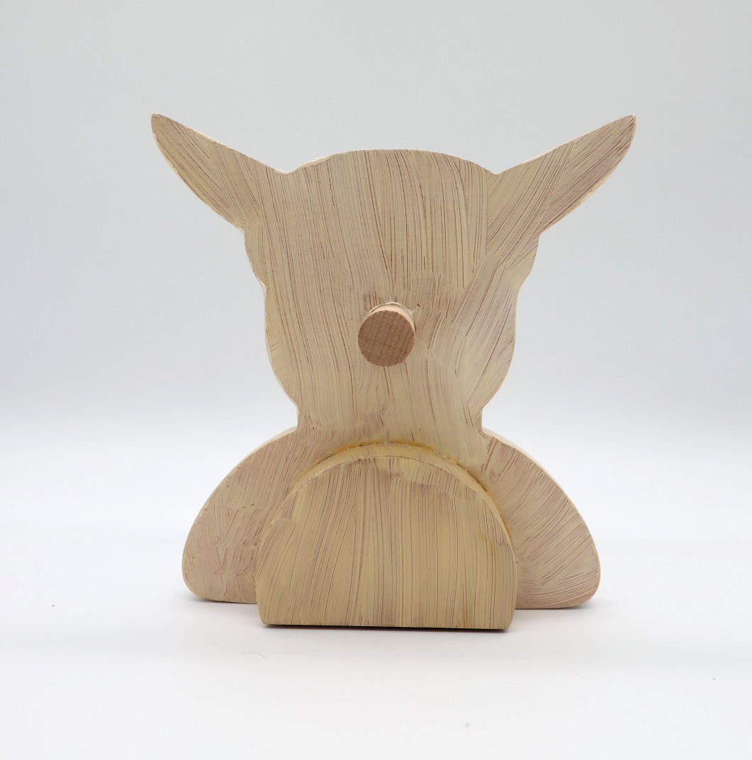 Alpaca Wooden Glasses Stand