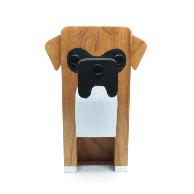 Andrew-Handmade Boxer Dog Eyeglasses Stand