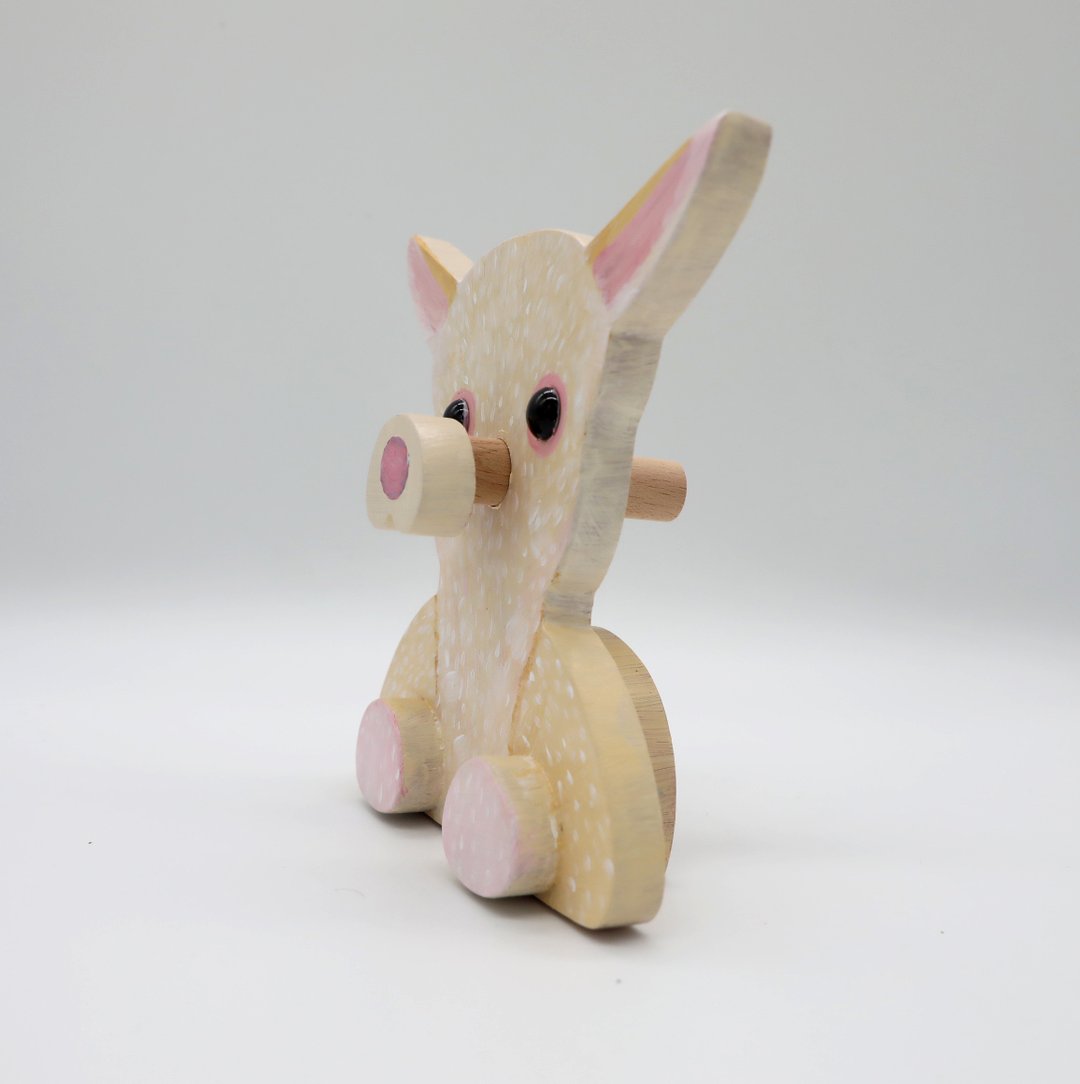 Alpaca Wooden Glasses Stand